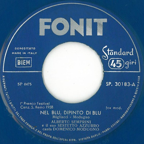Domenico modugno nel blu - domenico,