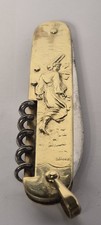 Couteau pliant ancien avec