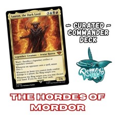 Sauron, The Dark Lord Custom Commander Deck |  Ready-to-play LoTR EDH | MTG
