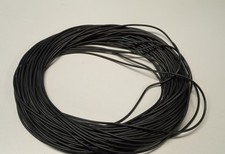 spezzone 52MT Cavo plastigomma due fili H05VV-F  2X0,5 mmq  nero