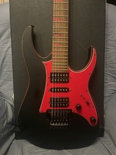 Ibanez GRG250DX Chitarra Elettrica Rosso/Nero - Perfettamente Funzionante