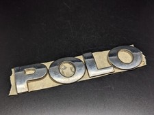 VOLKSWAGEN VW POLO LOGO SIGLA EMBLEMA FREGIO STEMMA SCRITTA TARGHETTA BADGE NOME