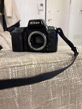 Fotocamera Nikon F70 Nera Solo Corpo Più Flash Tumax