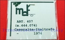MDF 407 targhe FS E444 074  HO