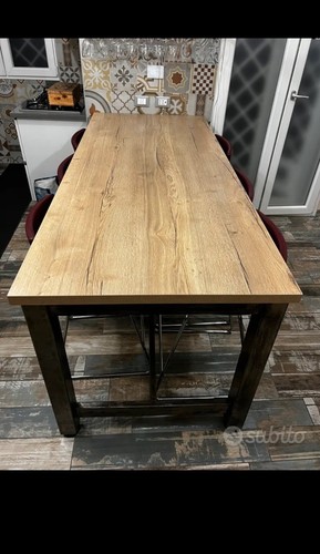 Tavolo ferro legno - tavolo, e