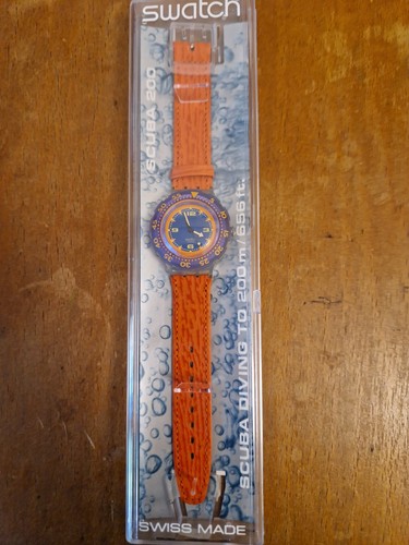Swatch scuba 1992 red - swatch,