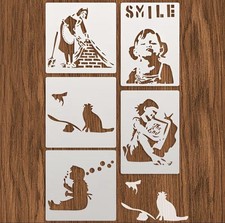 Serigrafia Banksy "Set di 5