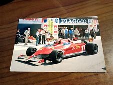 SCUDERIA FERRARI, GILLES VILLENEUVE 1981, IMOLA 1981, FERRARI 126 CK