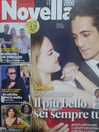 Novella 2025 damiano david - 2025, 9.damiano