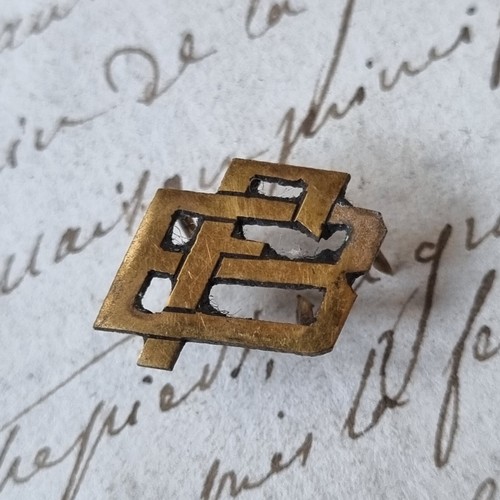 Monogramma lettere ottone - monogramma, in