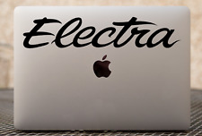 Adesivo logo Electra Bike - adesivo bicicletta - decalcomania equitazione - decalcomania vinile - decalcomania camion