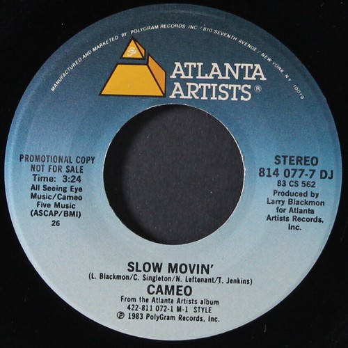 Cameo slow movin - slow, same