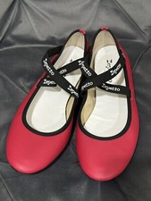 Repetto Pink Joana Ballerina Flats Leather Dance  Sz 40