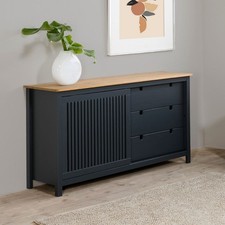 Credenza Bruna con 1 anta