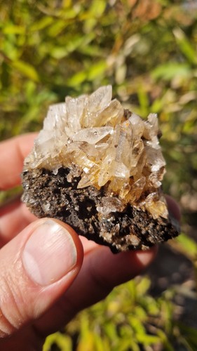 Minerale rutilo quarzo - rutilo,