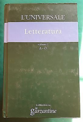 Universale letteratura vol - letteratura,