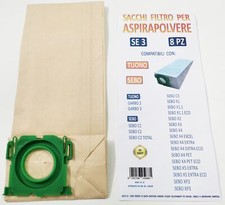 8  SACCHETTI ASPIRAPOLVERE SEBO GARBO 6629 R TUONO GARBO 2 GARBO 3  SE 3