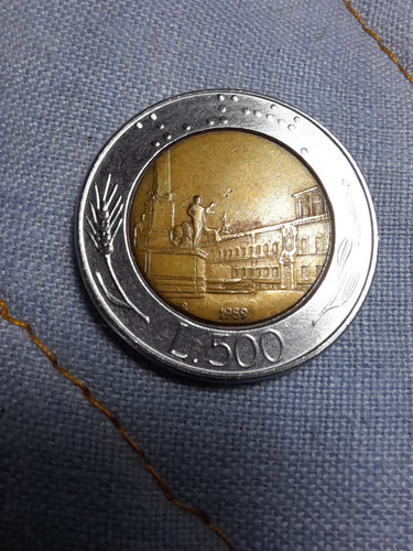 500 lire 1989