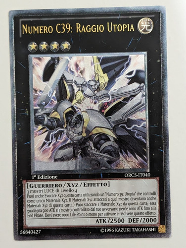 Numero c39 raggio - yu-gi-oh!,