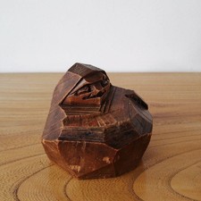Bambola Daruma vintage in