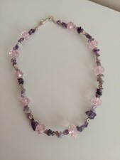  Collana ametista Rosa di