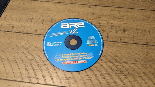 Action replay ar2 ps2 - ar2, v2
