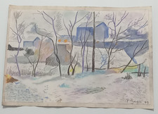 PAUL GAUGUIN Disegno su carta