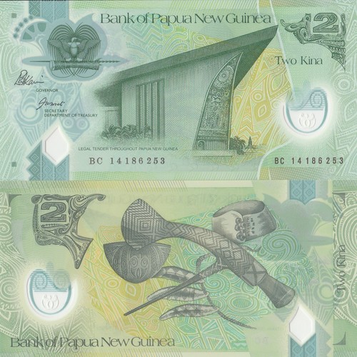 Papua nuova guinea banconota - papua, 2