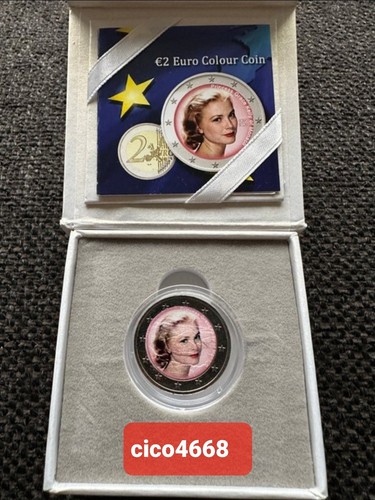 Euro monaco grace kelly - euro, "grace