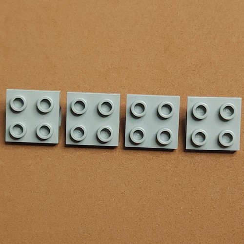Lego 2817 piastra 2x2 - piastra, fori