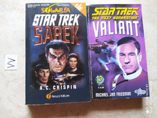LIBRO STAR TREK SAREK A.C. CRISPIN + VALIANT MICHAEL FRIEDMAN NEXT GENERATION 3
