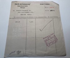 1915 Rara Carta intestata