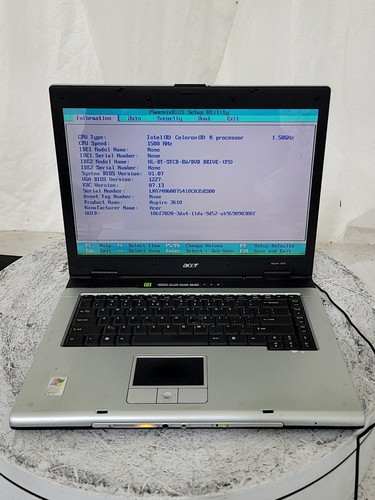 Acer aspire 3610 - acer, pc