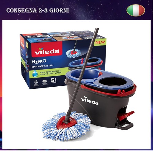Vileda h2pro spin mop sistema - mop,