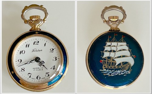 Ciondolo orologio fonter - ciondolo,