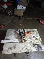 BELLA motosega Stihl 028 WB con barra e catena Super Woodboss Av *funzionata quando usata l'ultima volta*