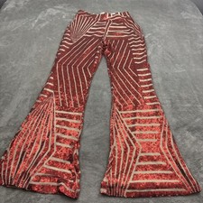 Pantaloni svasati a rete con