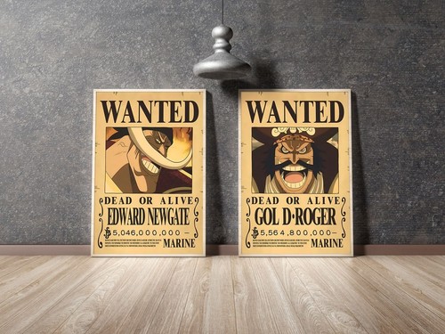 One piece coppia poster - one, wanted