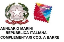 2017 FOGLI AGGIORNAMENTO MARINI ITALIA COMPLEMENTARI CODICI A BARRE MOD. EUROPA 