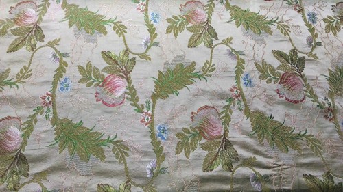 Antica stoffa broccato - s7,