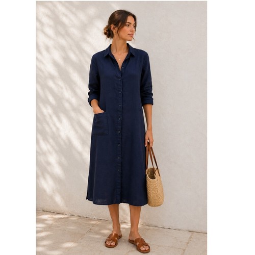 Abito camicia midi comptoir - midi,