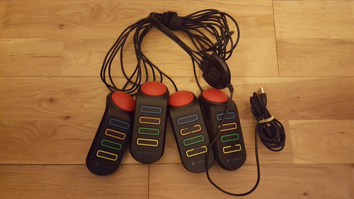 Set buzzers cablati ps2 - set,