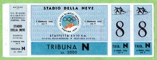BIGLIETTO OLIMPIADI CORTINA