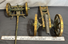 1/6 GRANDE 25" legno ottone bronzo napoleonico 12 libbre CANNONE & LIMBER fatto a mano ?