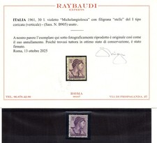 Michelangelo Lire 30 stelle I verticale da bobina n.B 905