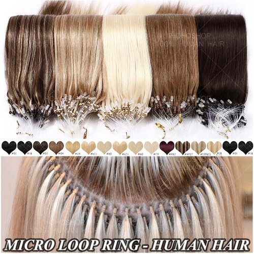Micro anello capelli umani