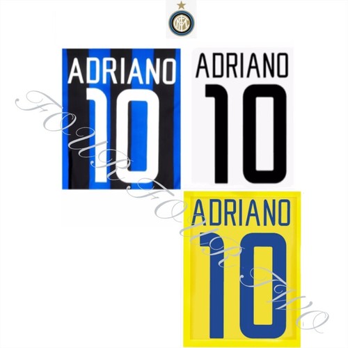 Inter milan adriano - #10, stampa