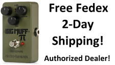 Nuovo Electro-Harmonix EHX Nano Green Russian Big Muff Pi Pedale per chitarra effetto fuzz