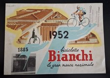 Bianchi 1952 depliant biclette
