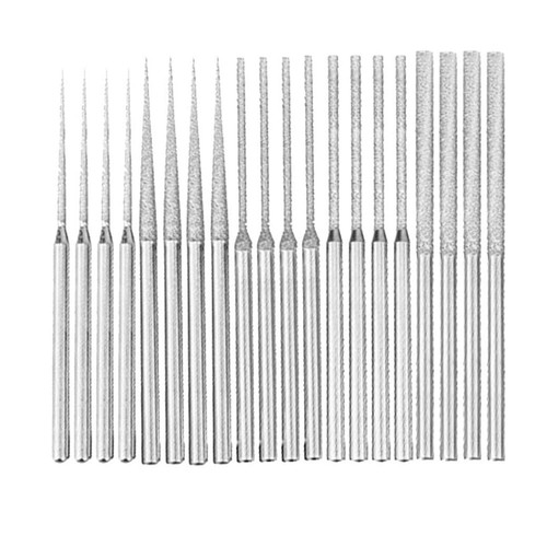 Pezzi punte diamantate - 20,